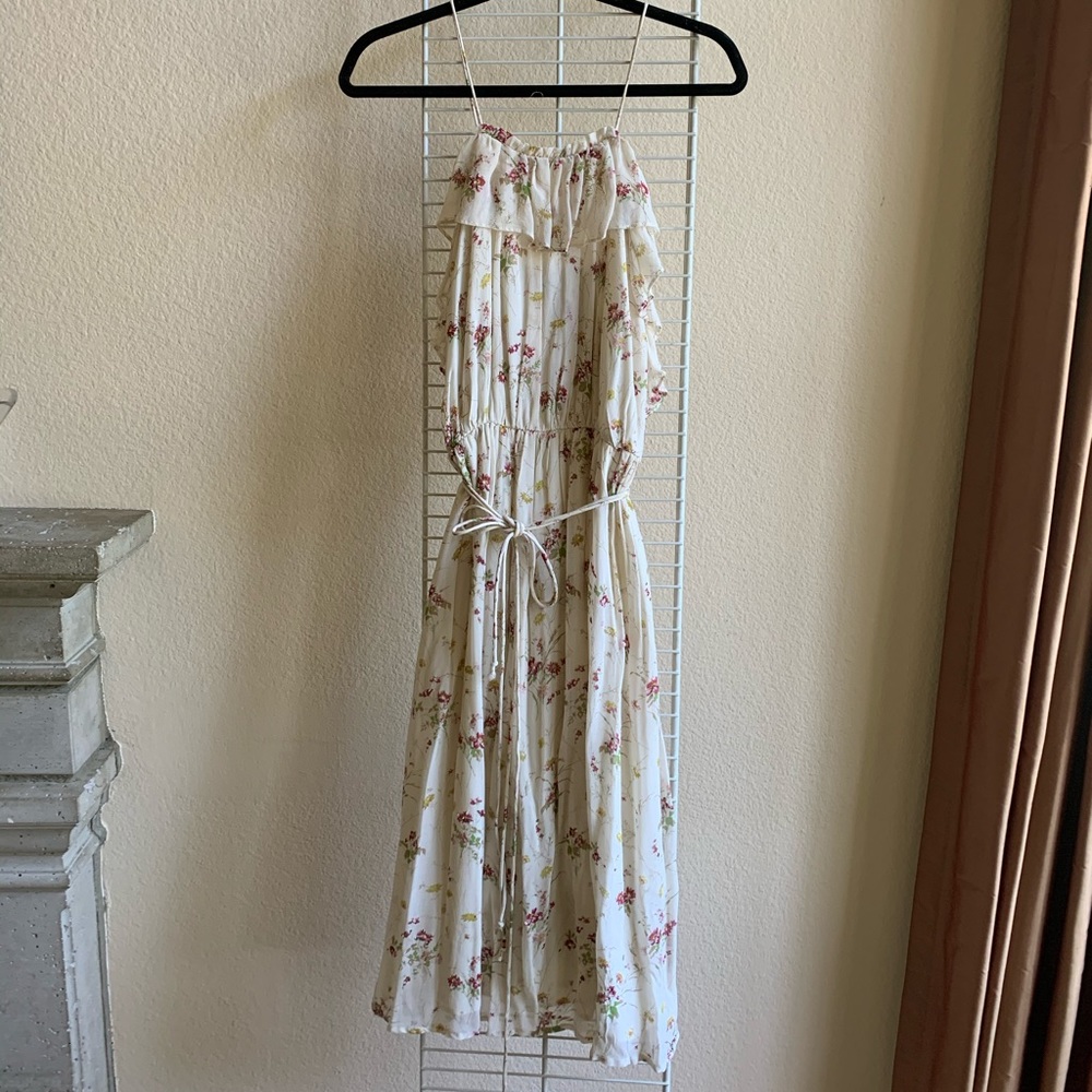 Zara Summer Floral Dress NWT